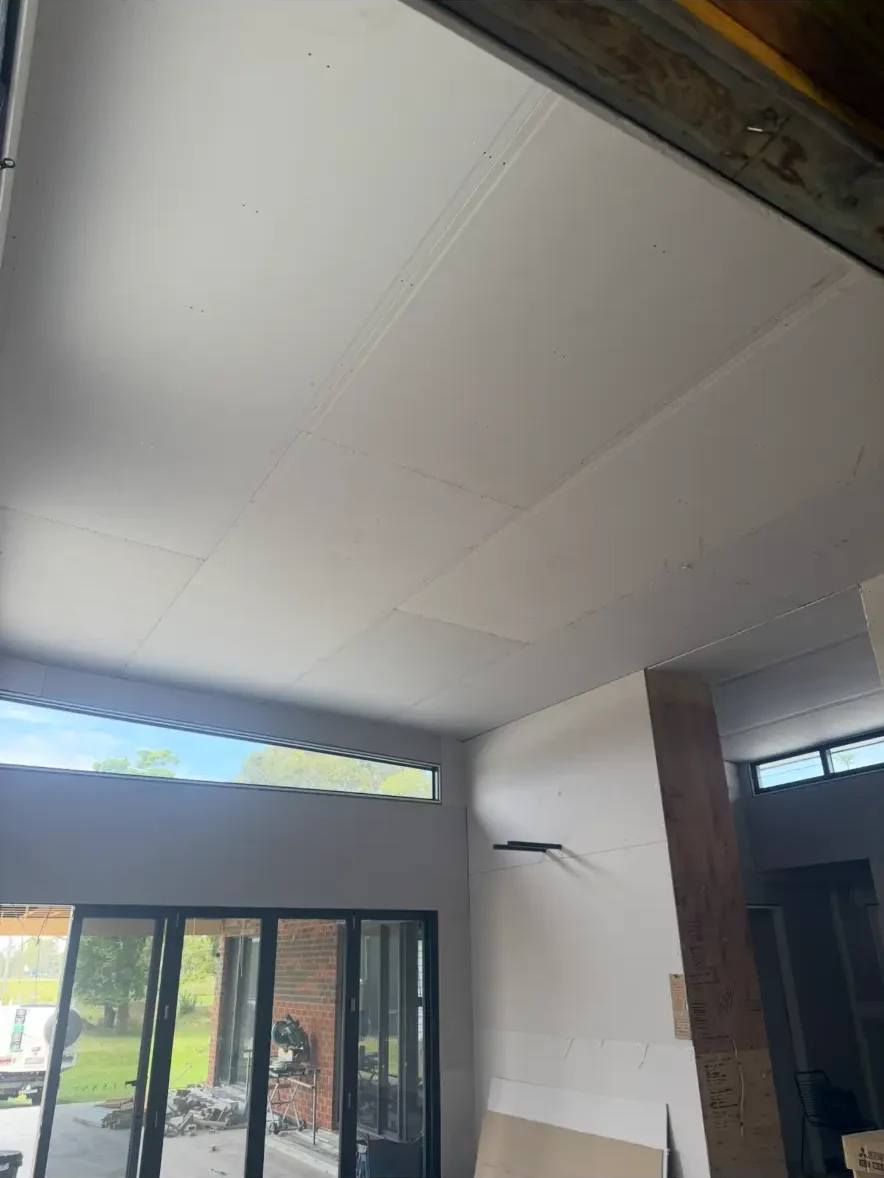 New Home Plastering by Hole In One Plastering